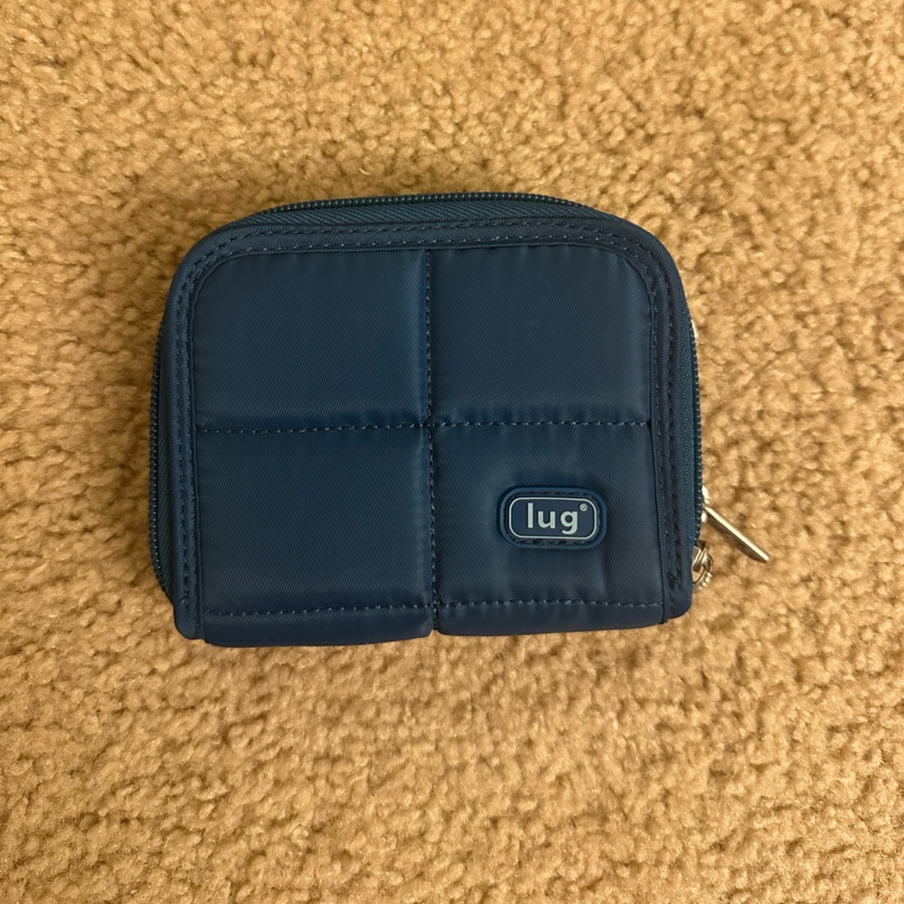 LUG navy wallet